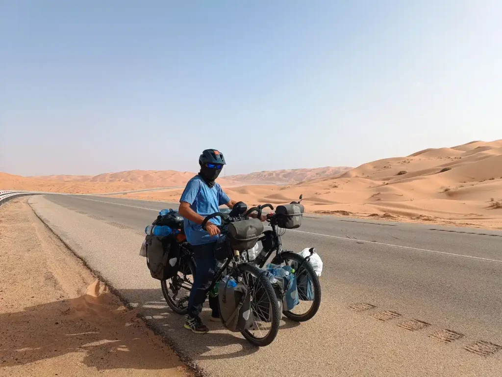 Flo en voyage à vélo au long cours