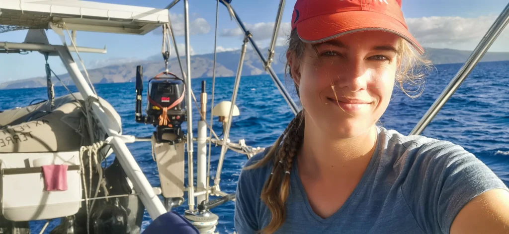 Marion Fournol traverse le monde en bateau-stop