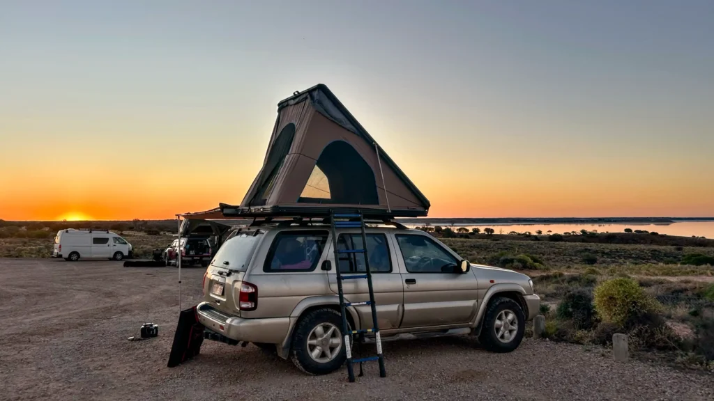 Tente de toit en Australie